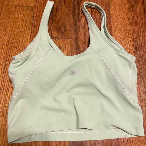 LULULEMON GREEN ALIGN TANK SIZE 6 - Picture 2 of 5